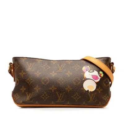 Pre-owned Louis Vuitton Brown Pvc Leather Shoulder Bag ()