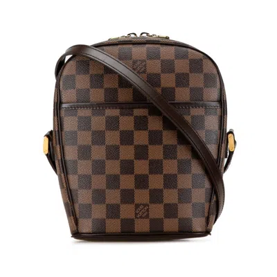 Pre-owned Louis Vuitton Brown Pvc Leather Shoulder Bag ()