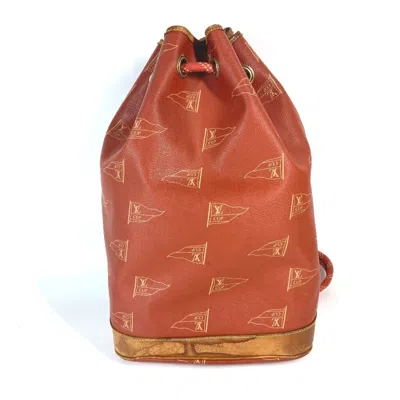 Pre-owned Louis Vuitton Brown Pvc Leather Shoulder Bag ()
