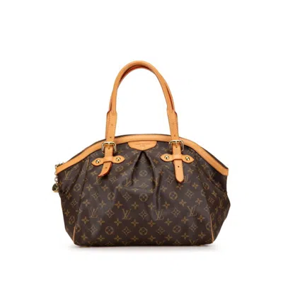 Pre-owned Louis Vuitton Brown Pvc Leather Shoulder Bag ()