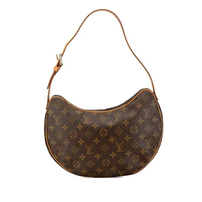 Pre-owned Louis Vuitton Brown Pvc Leather Shoulder Bag ()