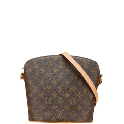 Pre-owned Louis Vuitton Brown Pvc Leather Shoulder Bag ()