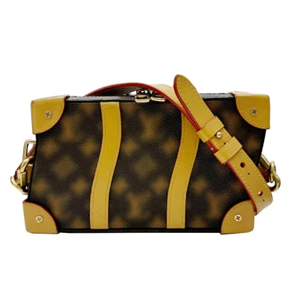 Pre-owned Louis Vuitton Brown Pvc Leather Shoulder Bag ()