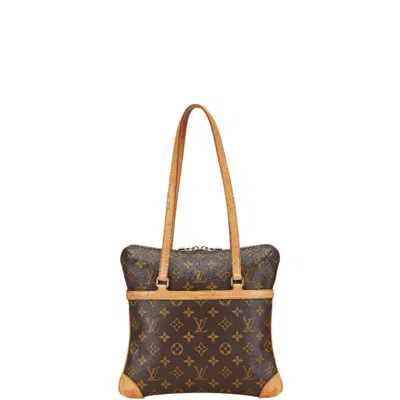 Pre-owned Louis Vuitton Brown Pvc Leather Shoulder Bag ()