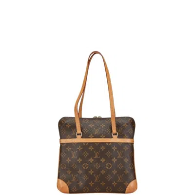 Pre-owned Louis Vuitton Brown Pvc Leather Shoulder Bag ()