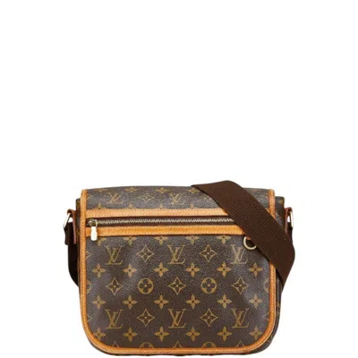Pre-owned Louis Vuitton Brown Pvc Leather Shoulder Bag ()