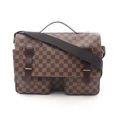 Pre-owned Louis Vuitton Brown Pvc Leather Shoulder Bag ()