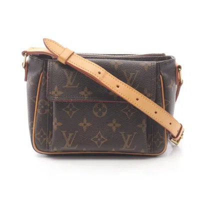 Pre-owned Louis Vuitton Brown Pvc Leather Shoulder Bag ()