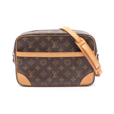 Pre-owned Louis Vuitton Brown Pvc Leather Shoulder Bag ()