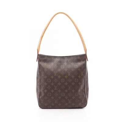 Pre-owned Louis Vuitton Brown Pvc Leather Shoulder Bag ()