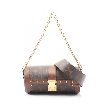 Pre-owned Louis Vuitton Brown Pvc Leather Shoulder Bag ()