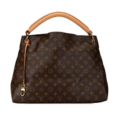 Pre-owned Louis Vuitton Brown Pvc Leather Shoulder Bag Tote Bag ()