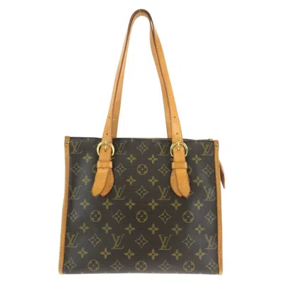 Pre-owned Louis Vuitton Brown Pvc Leather Shoulder Bag Tote Bag ()