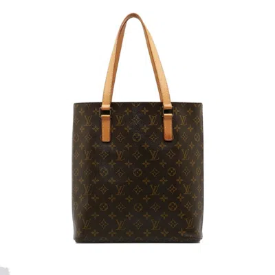 Pre-owned Louis Vuitton Brown Pvc Leather Shoulder Bag Tote Bag ()