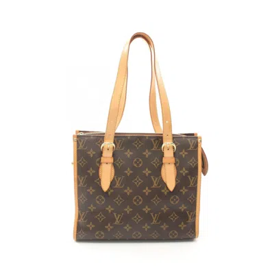 Pre-owned Louis Vuitton Brown Pvc Leather Tote Bag ()