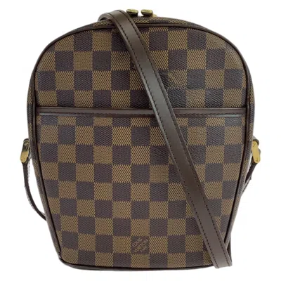 Pre-owned Louis Vuitton Brown Pvc Pochette Shoulder Bag ()