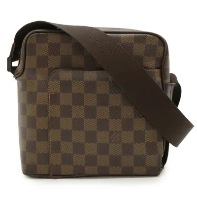 Pre-owned Louis Vuitton Brown Pvc Pochette Shoulder Bag ()