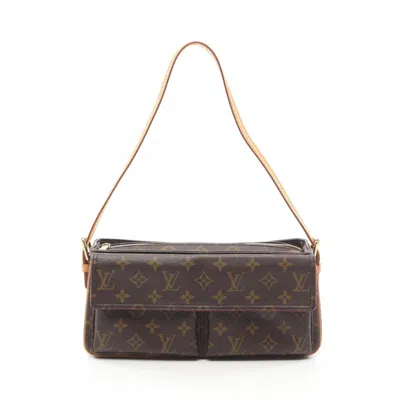 Pre-owned Louis Vuitton Brown Pvc Shoulder Bag ()
