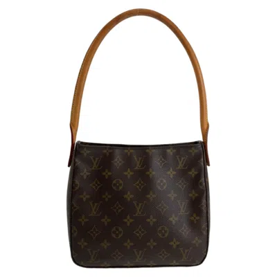 Pre-owned Louis Vuitton Brown Pvc Shoulder Bag ()