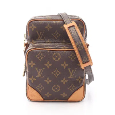 Pre-owned Louis Vuitton Brown Pvc Shoulder Bag ()
