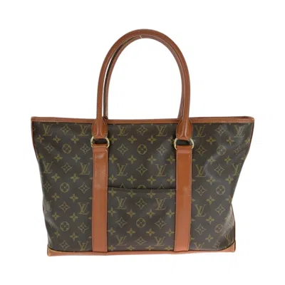 Pre-owned Louis Vuitton Brown Pvc Shoulder Bag Tote Bag ()