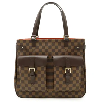 Pre-owned Louis Vuitton Brown Pvc Shoulder Bag Tote Bag ()