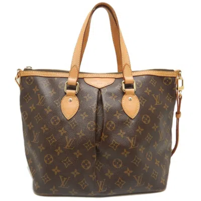 Pre-owned Louis Vuitton Brown Pvc Tote Bag ()