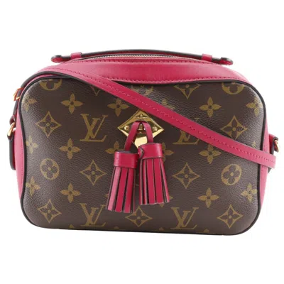 Pre-owned Louis Vuitton Brown Red Color Monogram Shoulder Bag ()