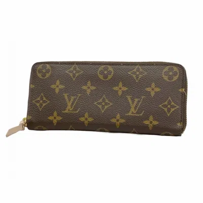Pre-owned Louis Vuitton Brown Rose Ballerine Long Wallet (bi-fold) ()