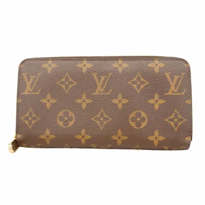 Pre-owned Louis Vuitton Brown Rose Ballerine Long Wallet (bi-fold) () In Multi