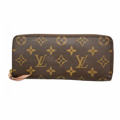 Pre-owned Louis Vuitton Brown Rose Ballerine Long Wallet (bi-fold) () In Multi