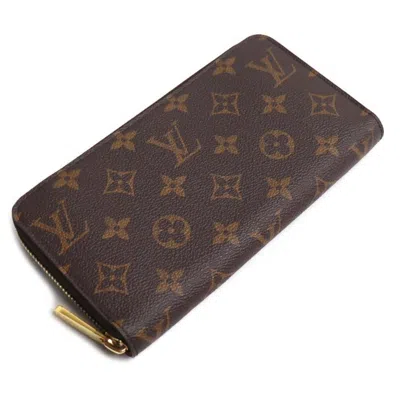 Pre-owned Louis Vuitton Brown Rose Ballerine Monogram Long Wallet (bi-fold) () In Multi