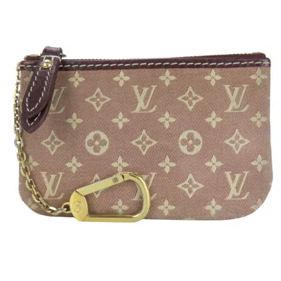 Pre-owned Louis Vuitton Brown Sepia Monogram Idylle Coin Purse/coin Case ()