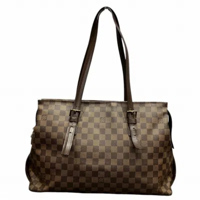 Pre-owned Louis Vuitton Brown Shoulder Bag Tote Bag ()