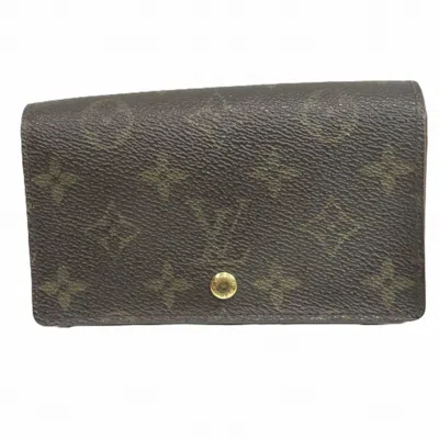 Pre-owned Louis Vuitton Brown Wallet (bi-fold) ()