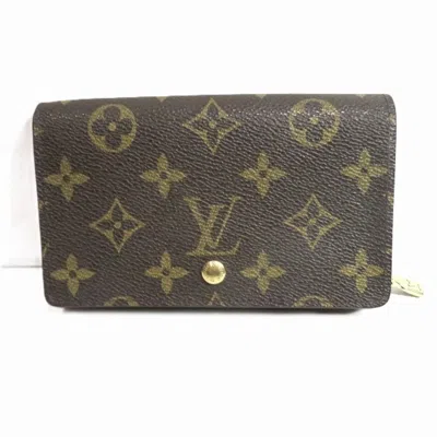 Pre-owned Louis Vuitton Brown Wallet (bi-fold) ()