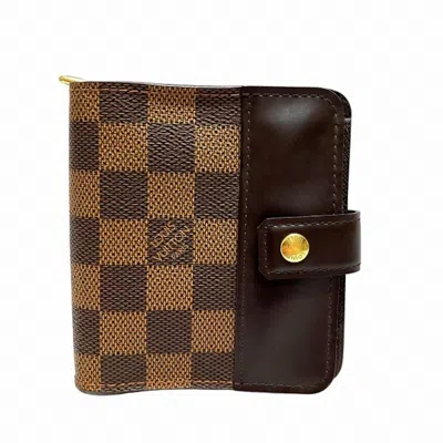 Pre-owned Louis Vuitton Brown Wallet (bi-fold) ()