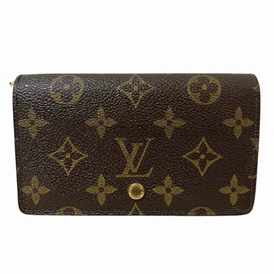 Pre-owned Louis Vuitton Brown Wallet (bi-fold) ()