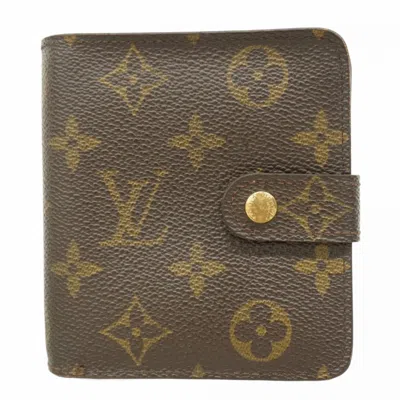 Pre-owned Louis Vuitton Brown Wallet (bi-fold) ()