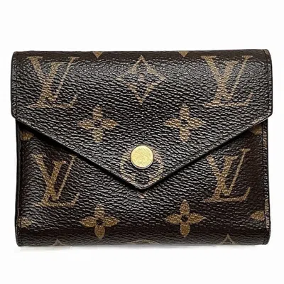 Pre-owned Louis Vuitton Brown Wallet (tri-fold) ()