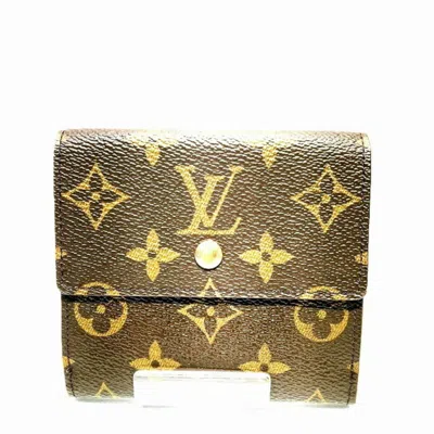 Pre-owned Louis Vuitton Brown Wallet (tri-fold) ()