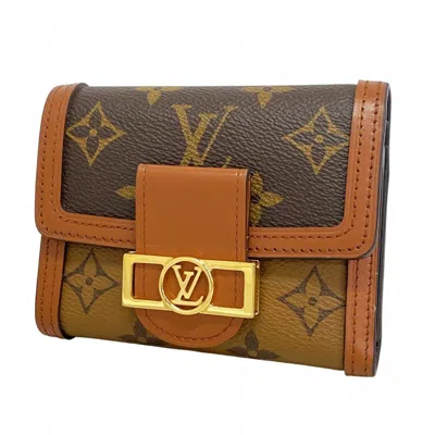 Pre-owned Louis Vuitton Brown Wallet (tri-fold) ()