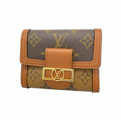 Pre-owned Louis Vuitton Brown Wallet (tri-fold) ()