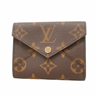 Pre-owned Louis Vuitton Brown Wallet (tri-fold) ()