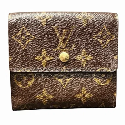 Pre-owned Louis Vuitton Brown Wallet (tri-fold) ()