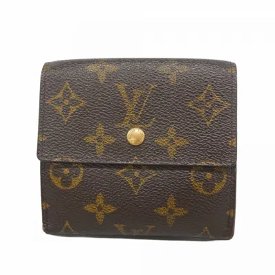 Pre-owned Louis Vuitton Brown Wallet (tri-fold) ()