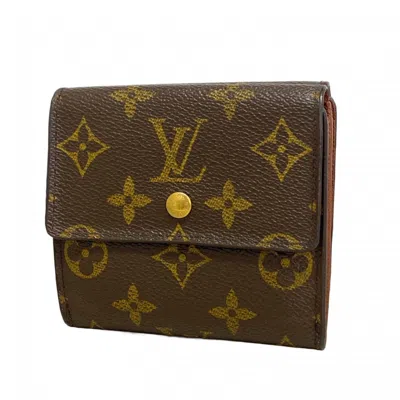 Pre-owned Louis Vuitton Brown Wallet (tri-fold) ()