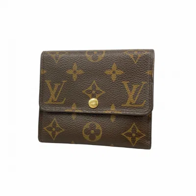 Pre-owned Louis Vuitton Brown Wallet (tri-fold) ()