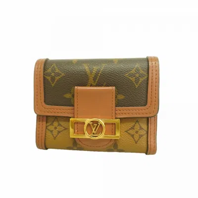 Pre-owned Louis Vuitton Brown Wallet (tri-fold) ()