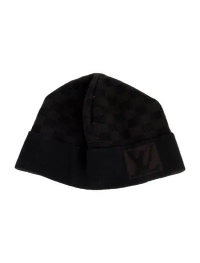 Pre-owned Louis Vuitton Brown Wool Beanie